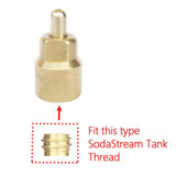 Soda Beer Machine Joint Connector Brass Adapter TR21‑4 Homebrew Accessory Fittings