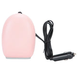 150W 12V Fan Heater 360 Degree Rotation Portable Windscreen Defroster Cigar Lighter for Car - Front View