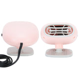 150W 12V Fan Heater 360 Degree Rotation Portable Windscreen Defroster Cigar Lighter for Car - Close-Up Angle