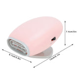 150W 12V Fan Heater 360 Degree Rotation Portable Windscreen Defroster Cigar Lighter for Car - Extra Image