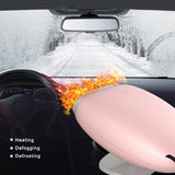 150W 12V Fan Heater 360 Degree Rotation Portable Windscreen Defroster Cigar Lighter for Car