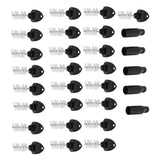 25PCS Beer Plugs Tap Brush 5PCS Beer Tap Cover Faucet Cap Beer Machine Faucet Accessories Set