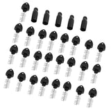 25PCS Beer Plugs Tap Brush 5PCS Beer Tap Cover Faucet Cap Beer Machine Faucet Accessories Set