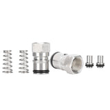 Home Brewing 19/32-18 Thread Gas Liquid Ball Lock Keg Posts Spring for Cornelius Corny Keg - Low Angle