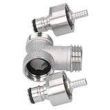 Beer Brewing Adapter Converter Carbonation Conversion Connector for PET Bottle PCO 1881 - Low Angle