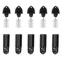 5Pcs Beer Tap Brush 5Pcs Draft Beer Faucet Cap Set Accessories for Home Bar Use