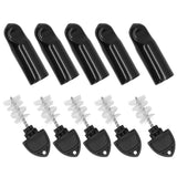 5Pcs Beer Tap Brush 5Pcs Draft Beer Faucet Cap Set Accessories for Home Bar Use