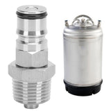 19/32‑18 Ball Lock Post with 1/2in NPT Male Thread Liquid Ball Lock Post Adapter for Corny Keg