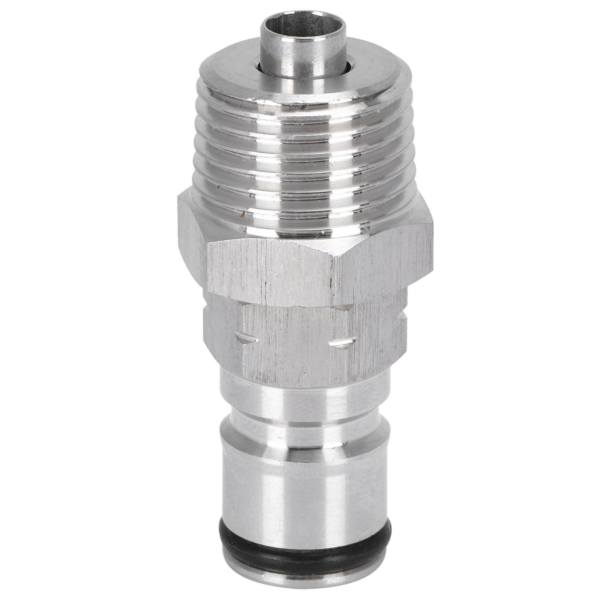 19/32‑18 Ball Lock Post with 1/2in NPT Male Thread Gas Ball Lock Keg Post Adapter for Corny Keg