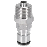 19/32‑18 Ball Lock Post with 1/2in NPT Male Thread Gas Ball Lock Keg Post Adapter for Corny Keg - Front View