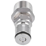19/32‑18 Ball Lock Post with 1/2in NPT Male Thread Gas Ball Lock Keg Post Adapter for Corny Keg