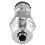 19/32‑18 Ball Lock Post with 1/2in NPT Male Thread Gas Ball Lock Keg Post Adapter for Corny Keg - Rear View