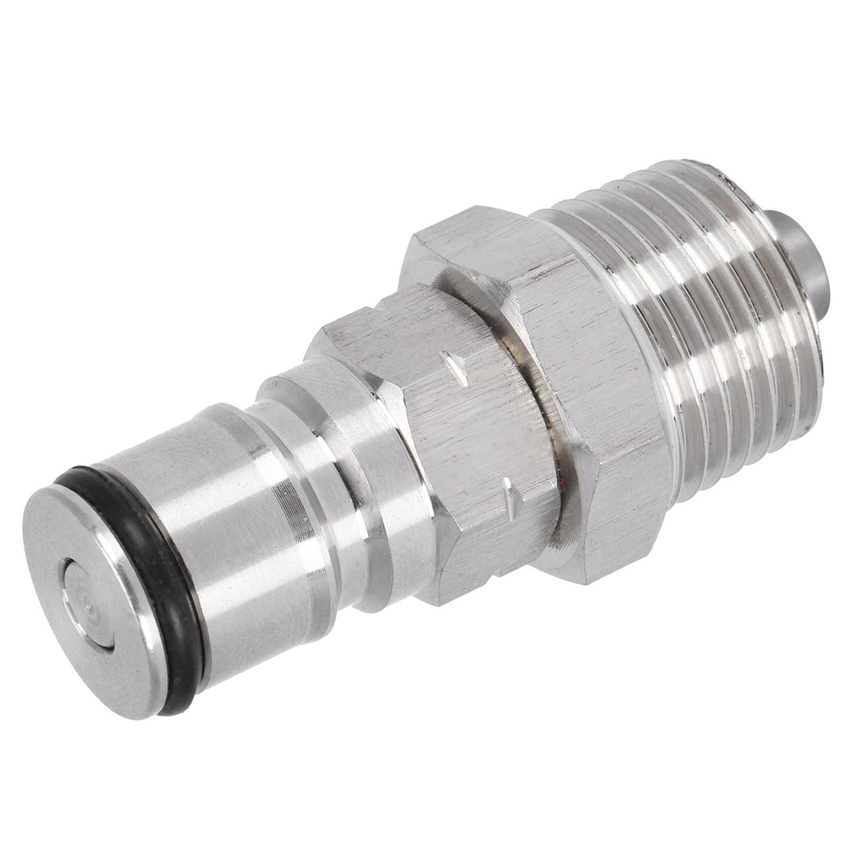 19/32‑18 Ball Lock Post with 1/2in NPT Male Thread Gas Ball Lock Keg Post Adapter for Corny Keg