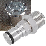 19/32‑18 Ball Lock Post with 1/2in NPT Male Thread Gas Ball Lock Keg Post Adapter for Corny Keg - Extra Image