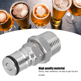 19/32‑18 Ball Lock Post with 1/2in NPT Male Thread Gas Ball Lock Keg Post Adapter for Corny Keg - Extra Image