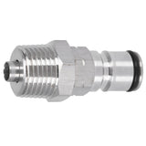 19/32‑18 Ball Lock Post with 1/2in NPT Male Thread Gas Ball Lock Keg Post Adapter for Corny Keg