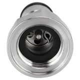 1/2in Liquid Ball Lock Stainless Steel Keg Coupler Adapter Beer Barrel Brewing Accessory - Front View