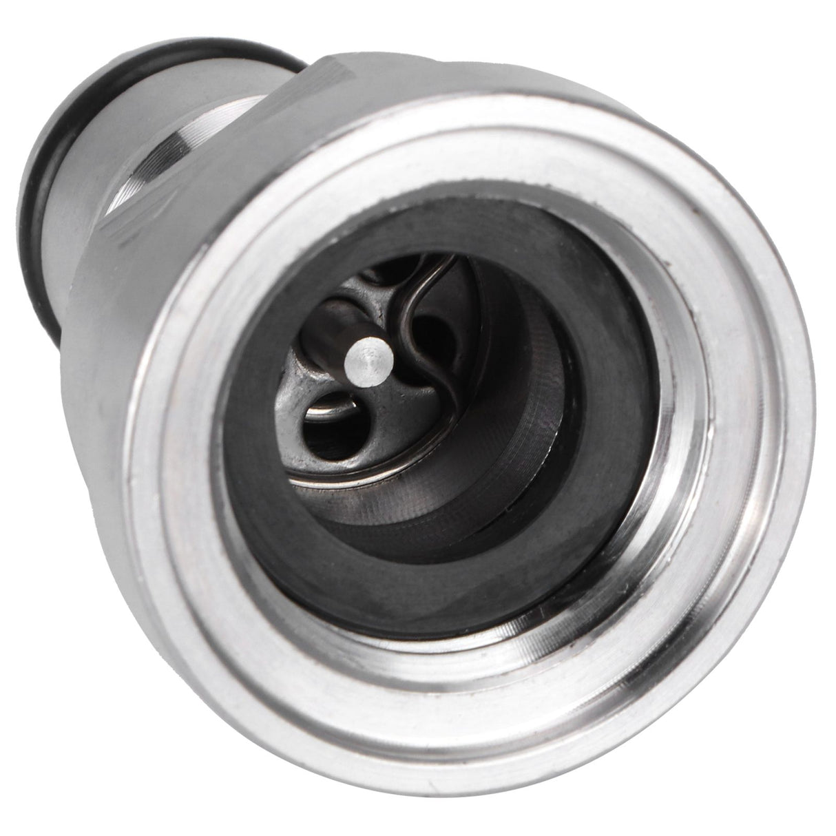 1/2in Liquid Ball Lock Stainless Steel Keg Coupler Adapter Beer Barrel Brewing Accessory