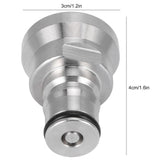 1/2in Liquid Ball Lock Stainless Steel Keg Coupler Adapter Beer Barrel Brewing Accessory - Extra Image