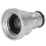 1/2in Liquid Ball Lock Stainless Steel Keg Coupler Adapter Beer Barrel Brewing Accessory
