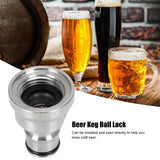 1/2in Liquid Ball Lock Stainless Steel Keg Coupler Adapter Beer Barrel Brewing Accessory - Extra Image