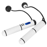 Skipping Rope Intelligent Electronic Counting Exercise Jumping Rope Fitness EquipmentWhite+Black - 45-Degree Angle
