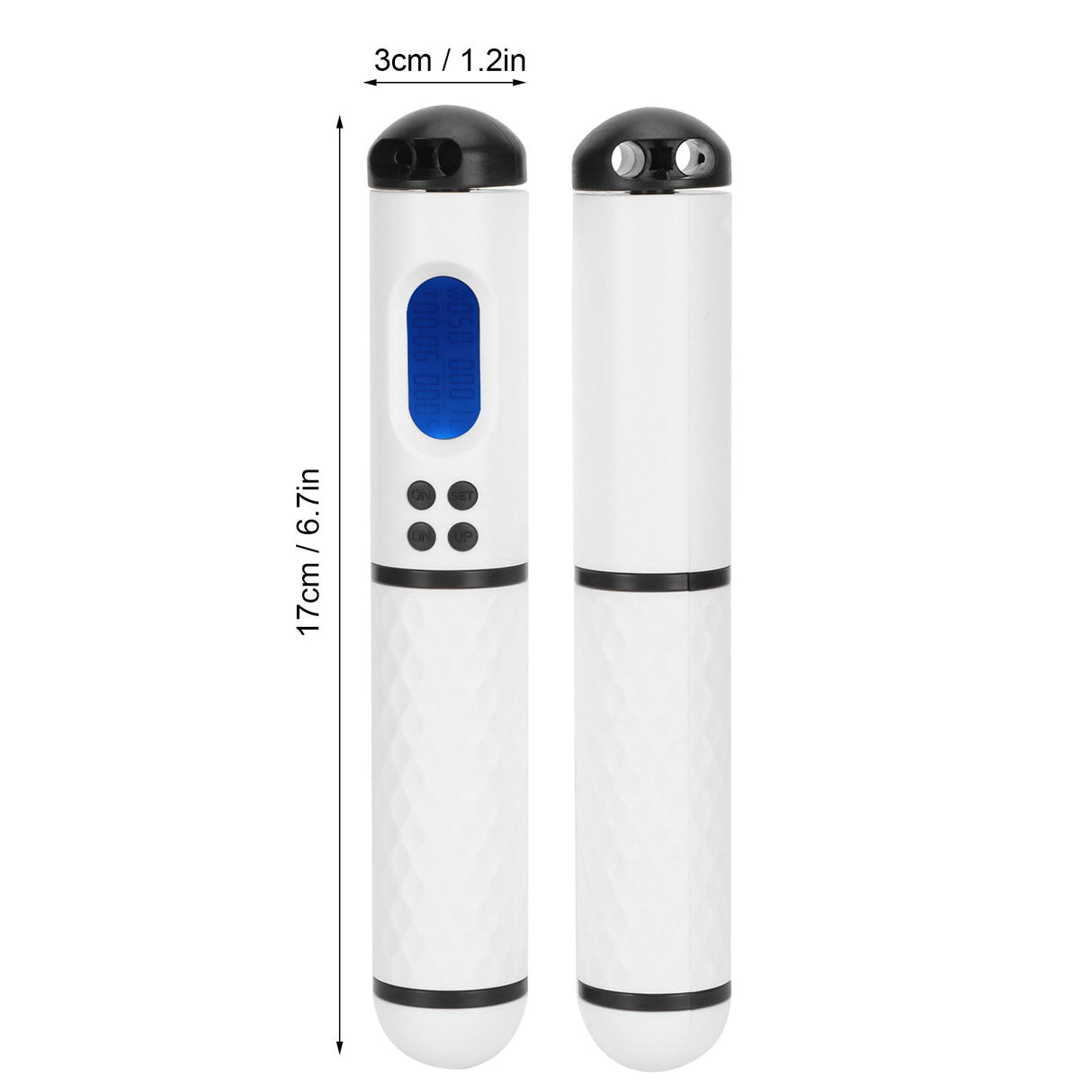 Skipping Rope Intelligent Electronic Counting Exercise Jumping Rope Fitness EquipmentWhite+Black