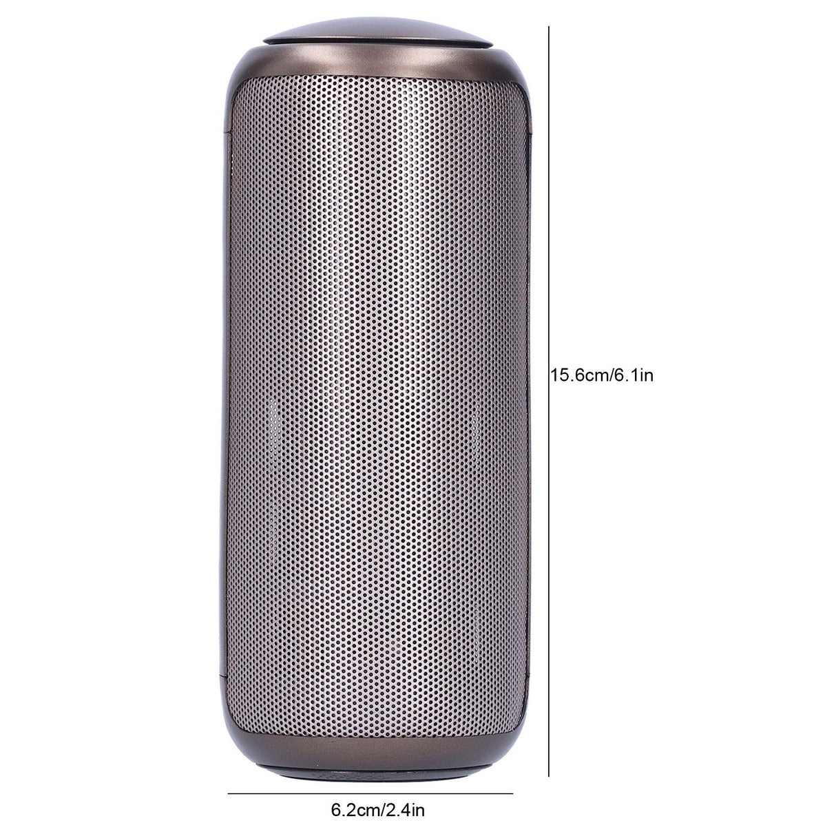 Air Purifier Portable 2Speed Negative Ion Air Cleaner StartStop with Car USB Powered(Gold )