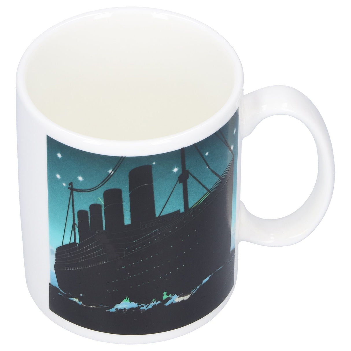 Ceramic Coffee Mug Heat‑Sensitive Color Changing Cup Hot Tea Milk Drinkware for Home Office