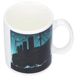 Ceramic Coffee Mug Heat‑Sensitive Color Changing Cup Hot Tea Milk Drinkware for Home Office - Front View