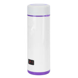 360ml Vacuum Cup LED Intelligent Digital Water Bottle with 3‑Color Temperature DisplayPurple - Front View