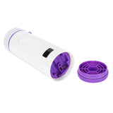360ml Vacuum Cup LED Intelligent Digital Water Bottle with 3‑Color Temperature DisplayPurple