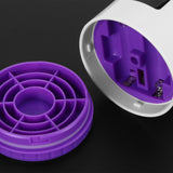 360ml Vacuum Cup LED Intelligent Digital Water Bottle with 3‑Color Temperature DisplayPurple