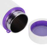 360ml Vacuum Cup LED Intelligent Digital Water Bottle with 3‑Color Temperature DisplayPurple