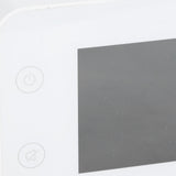 2.8in Air Quality Detector Infrared Induction Digital CO2 PM2.5 Tester USB Charging White