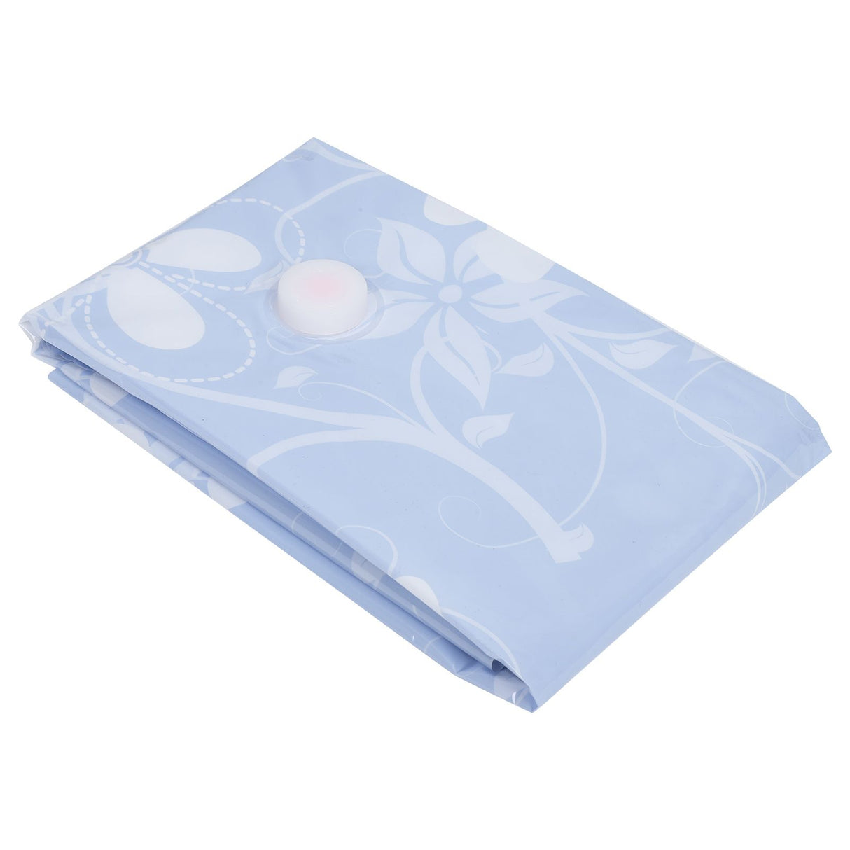 80x100CM Vacuum Bag Foldable Clothes Quilt Compressed Bag with 3.5cm Threaded Air Inlet