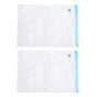 2PCS 50x35CM Vacuum Zipper Bags Vacuum Food Sealer Storage Bags with 3CM Sealing Mouth
