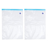 2PCS 50x35CM Vacuum Zipper Bags Vacuum Food Sealer Storage Bags with 3CM Sealing Mouth - Side View