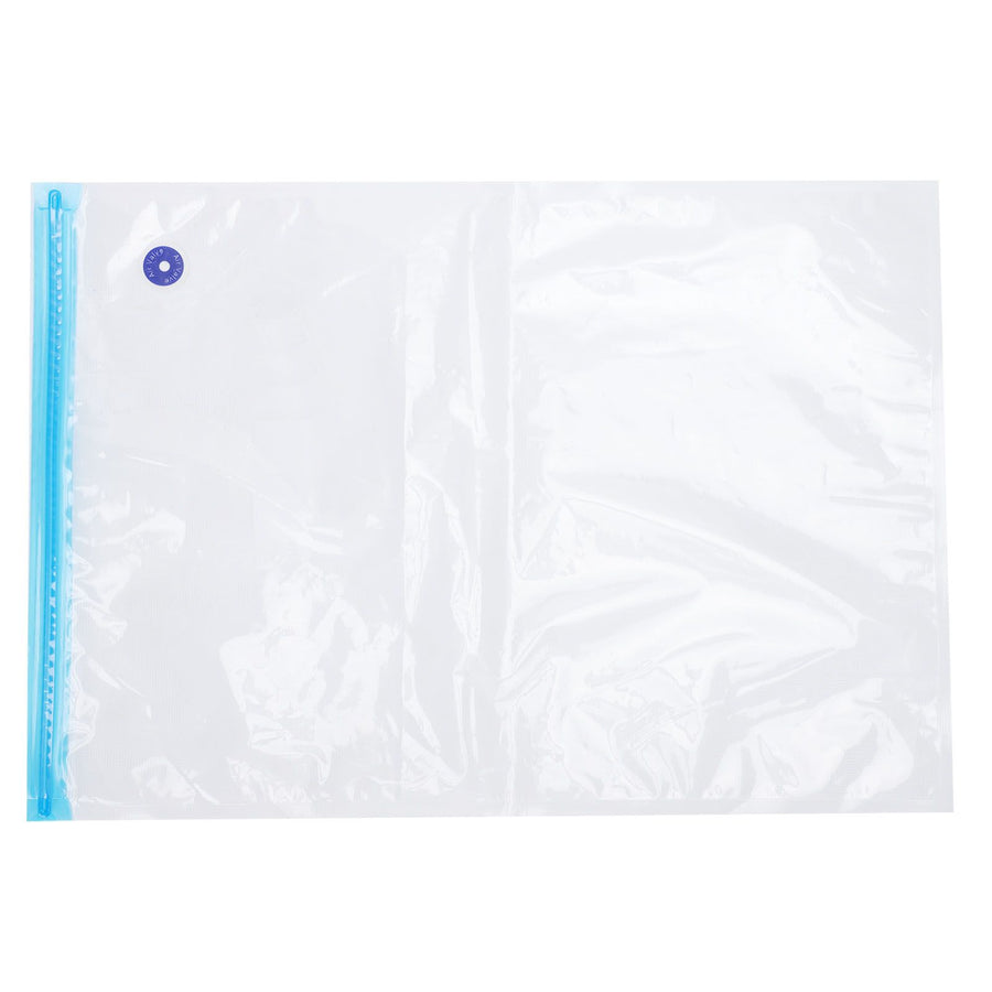 2PCS 50x35CM Vacuum Zipper Bags Vacuum Food Sealer Storage Bags with 3CM Sealing Mouth
