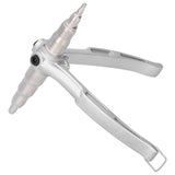 Copper Pipe Expander 6-22mm Air Conditioner Refrigerator Manual Expanding Tool Silver - Top-Down View