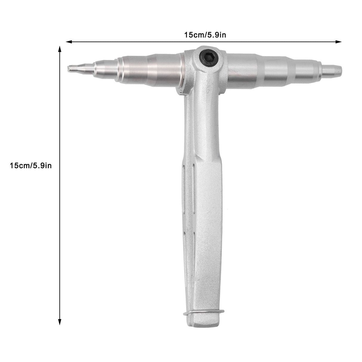 Copper Pipe Expander 6-22mm Air Conditioner Refrigerator Manual Expanding Tool Silver