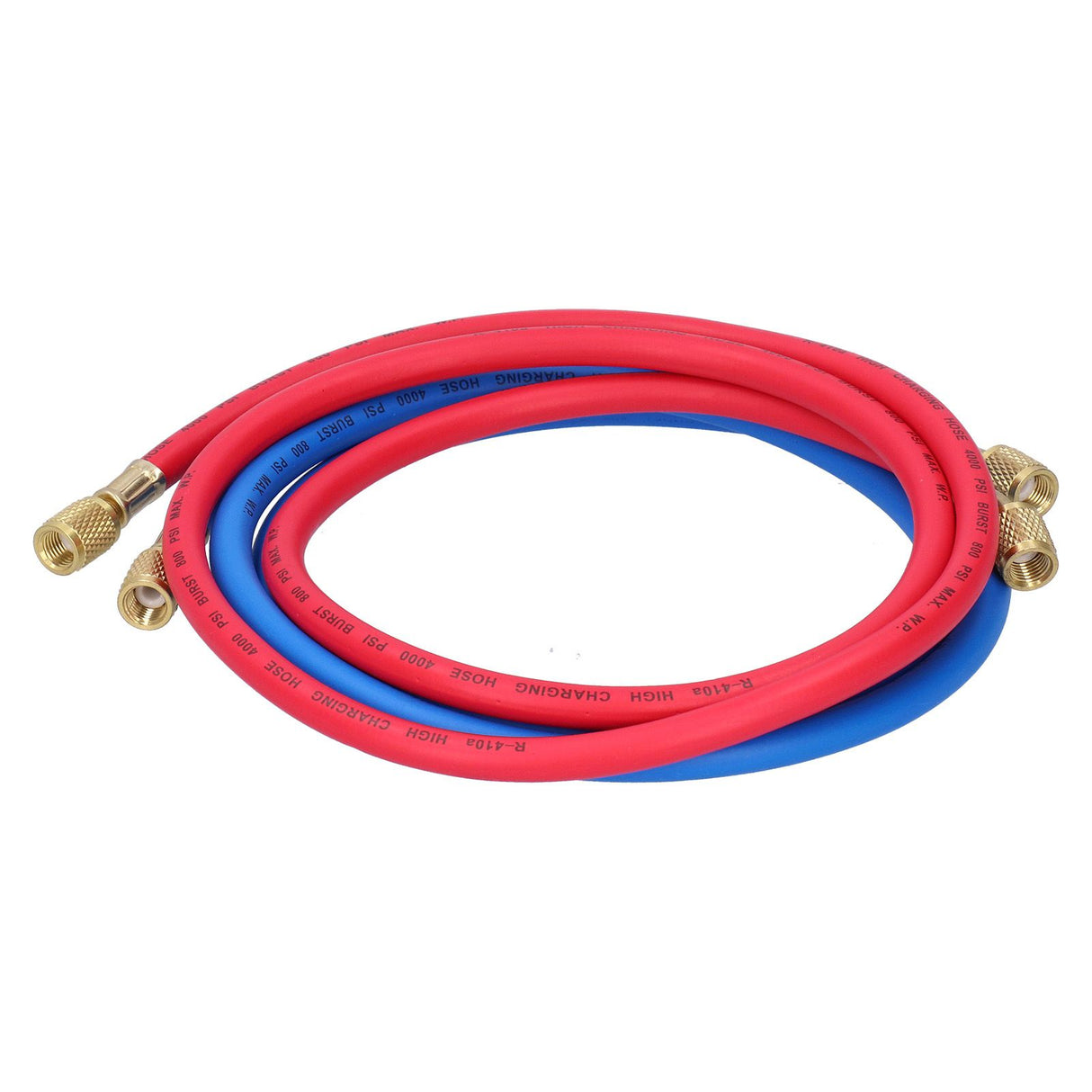 Air Conditioner Refrigerant Recharge Hose AirConditioning Refrigeration Adding Tool Accessory(Double English Standard Joint 2Pcs 1.5meters )