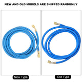 Air Conditioner Refrigerant Recharge Hose AirConditioning Refrigeration Adding Tool Accessory(Double joint standard anglais 1Pc 3 mètres ) - Extra Image