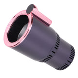 12V Car Cup Cooler Warmer Portable Car Heating Cooling Cup Holder for Home Travel UseRose Gold - Close-Up Angle
