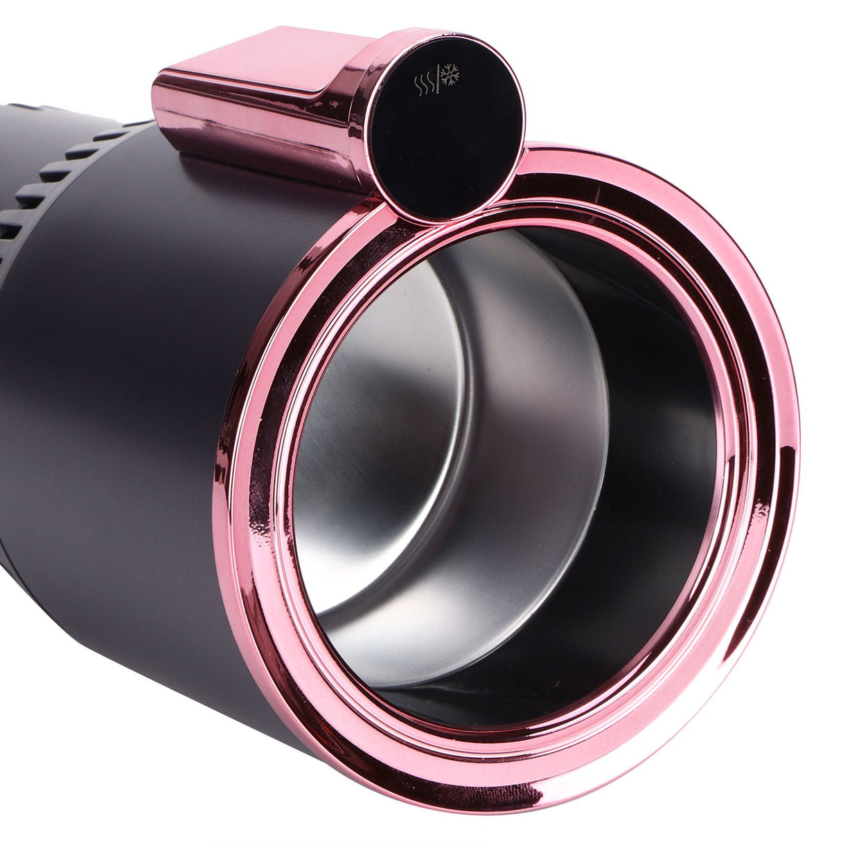12V Car Cup Cooler Warmer Portable Car Heating Cooling Cup Holder for Home Travel UseRose Gold
