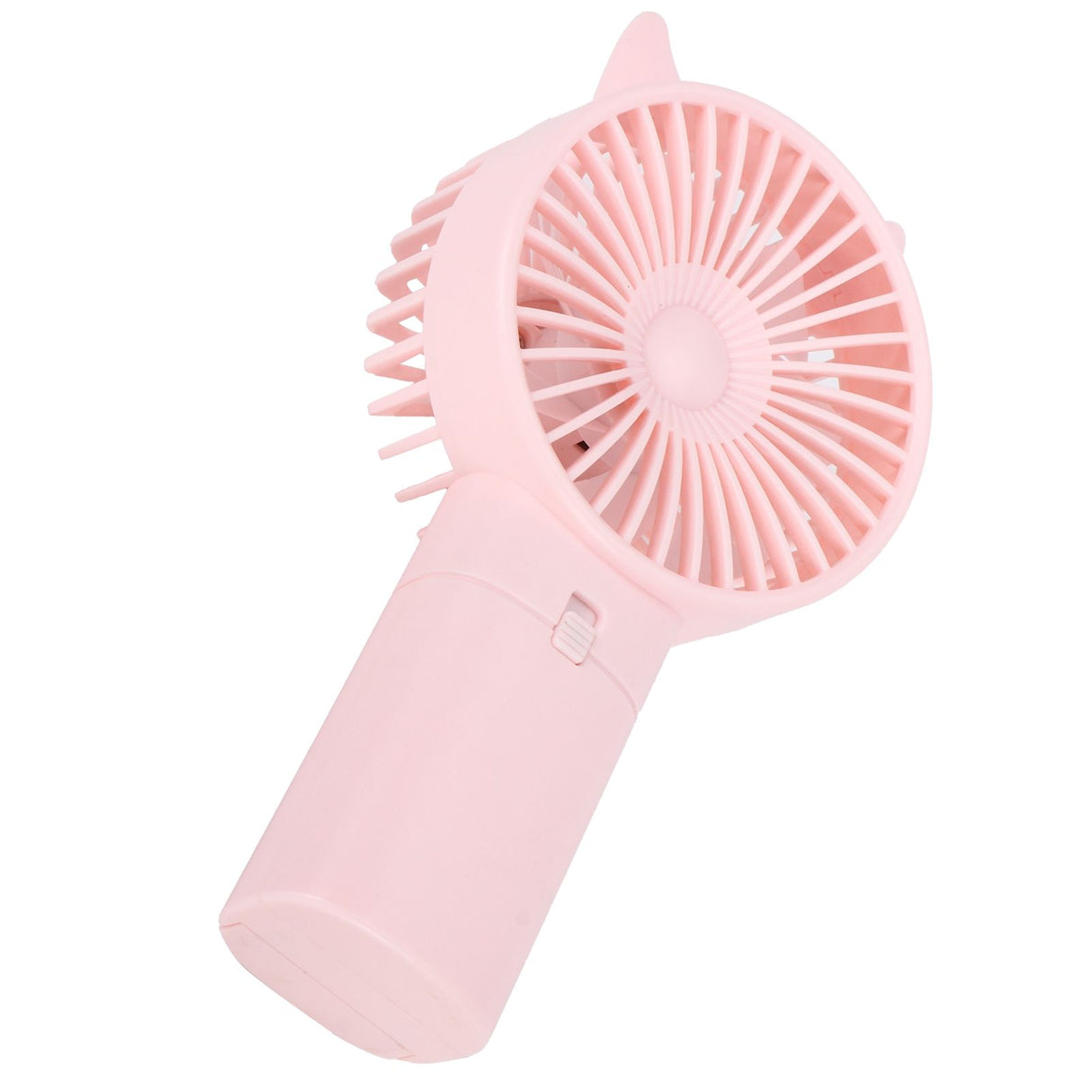Mini Fan Portable Hand Held Cute Mute Electric Cooling Fan for Home Office Travel Pink