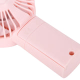 Mini Fan Portable Hand Held Cute Mute Electric Cooling Fan for Home Office Travel Pink - Extra Image