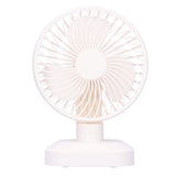 Table Fan Adjustable Portable Mini Fan 3‑Speeds Desktop Fan for Office Home USB Charging