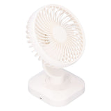 Table Fan Adjustable Portable Mini Fan 3‑Speeds Desktop Fan for Office Home USB Charging