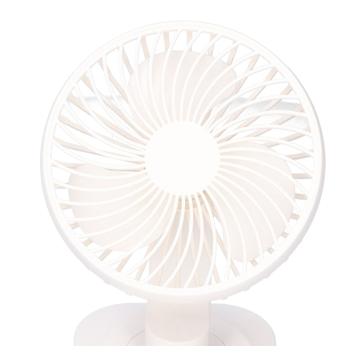 Table Fan Adjustable Portable Mini Fan 3‑Speeds Desktop Fan for Office Home USB Charging